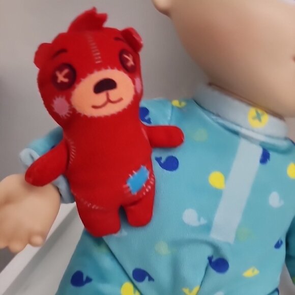 Cocomelon Bedtime Plush Doll: JJ - Musical Singing Interactive - Red Teddy Bear - Picture 3 of 5